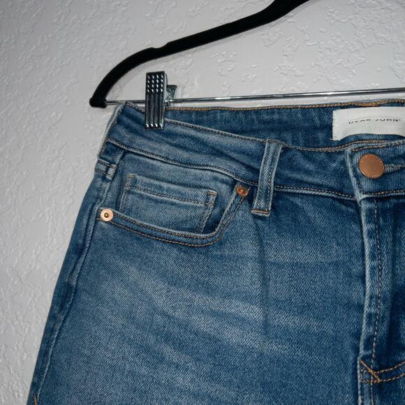 Dear John‎ Blue Blaire Raw Hem Straight Leg Jeans Size 28 - Picture 3 of 8